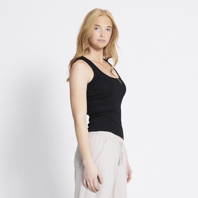Ribbestrikket singlet "Ilse"